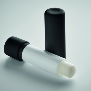 Logo trade corporate gifts image of: Vegan lip balm in recycled ABS