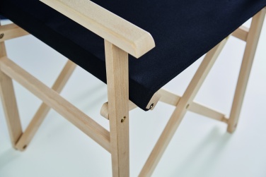 Logo trade promotional gifts picture of: Foldable wooden beach chair