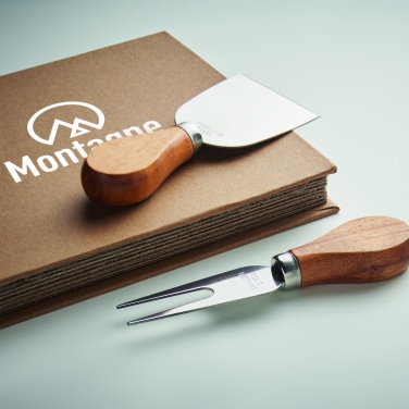 Logo trade advertising product photo of: Set of 4 cheese knives