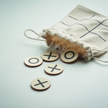 Logotrade business gifts photo of: Wooden tic tac toe