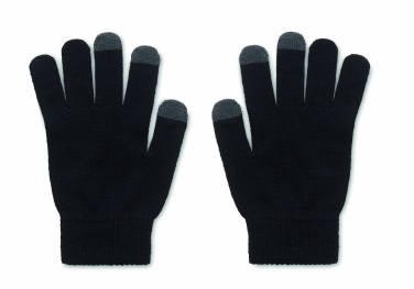 Logotrade promotional product picture of: RPET tactile gloves