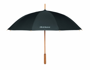 Logotrade advertising product image of: 23,5 inch RPET/bamboo umbrella