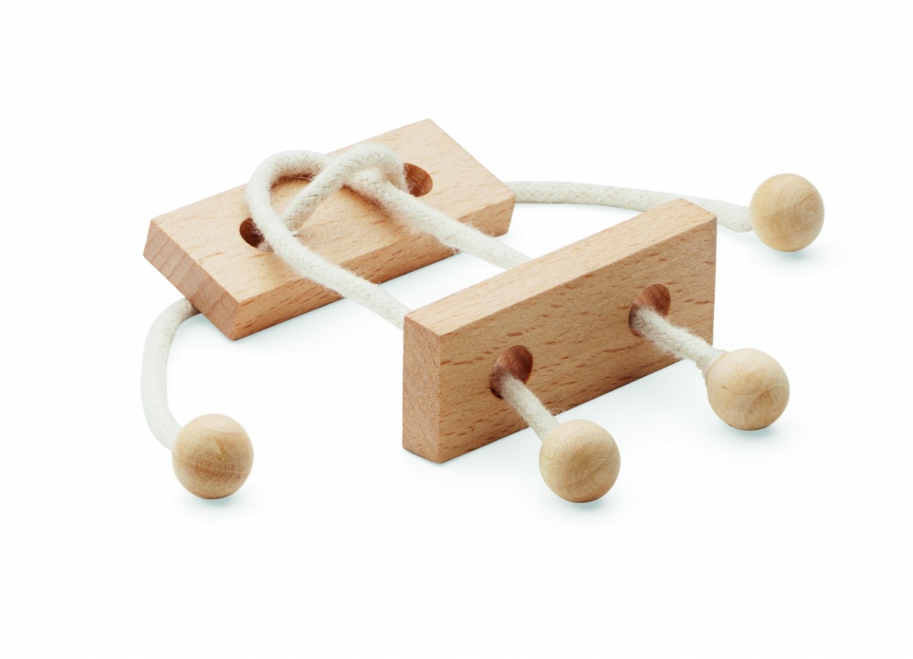 Logotrade corporate gifts photo of: Wooden brain teaser rectangle