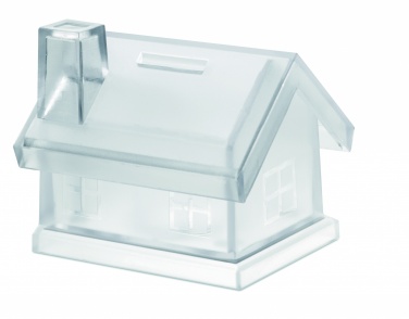 Logotrade promotional products photo of: Plastic house coin bank