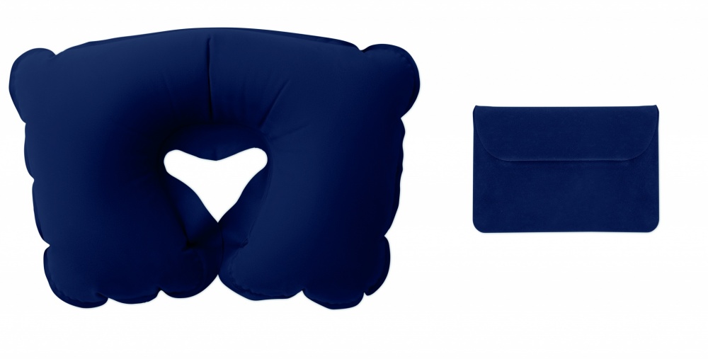 Logo trade corporate gifts picture of: Inflatable pillow in pouch