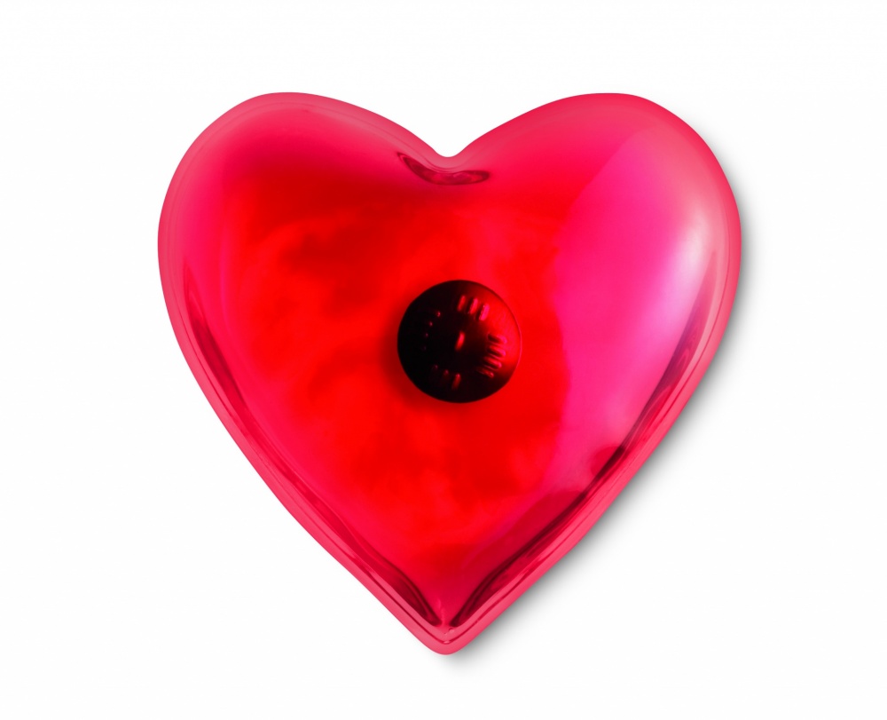 Logo trade promotional gifts picture of: Hand warmer in heart shape