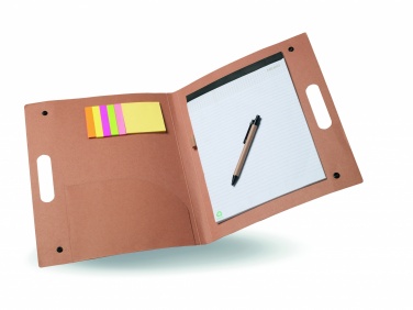 Logo trade promotional merchandise picture of: Conference folder recycled