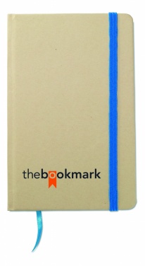 Logo trade advertising products picture of: A6 recycled notebook 96 plain