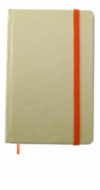 Logo trade promotional gifts image of: A6 recycled notebook 96 plain