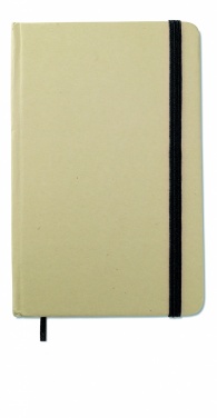 Logotrade promotional gift picture of: A6 recycled notebook 96 plain