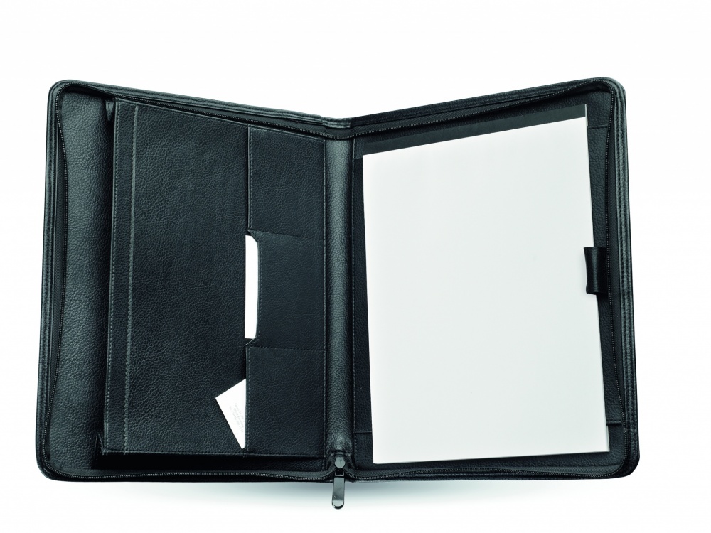 Logotrade promotional product picture of: A4 leather conference folder