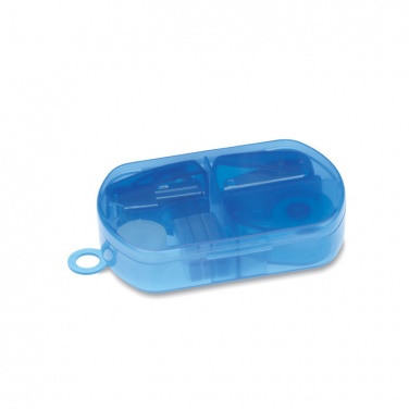 Logo trade promotional products image of: Stationery set in plastic box