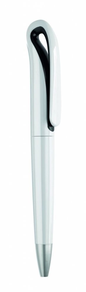 Logo trade corporate gifts image of: ABS twist ball pen