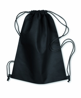 Logo trade promotional gifts picture of: 80gr/m² nonwoven drawstring