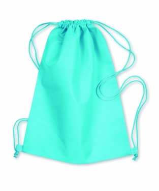 Logo trade business gifts image of: 80gr/m² nonwoven drawstring