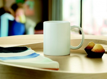 Logo trade promotional gift photo of: Sublimation ceramic mug 300 ml