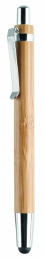 Logotrade promotional item image of: Ball pen in ABS and bamboo
