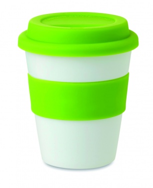 Logotrade promotional gift picture of: PP tumbler with silicone lid