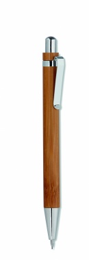 Logotrade promotional giveaway picture of: Bamboo pen and pencil set