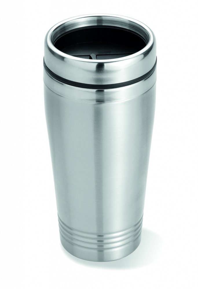 Logo trade promotional merchandise picture of: Double wall travel cup 400ml