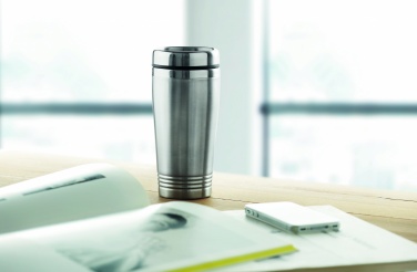 Logotrade promotional merchandise image of: Double wall travel cup 400ml