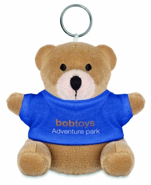Logotrade promotional product image of: Teddy bear key ring FINLAND
