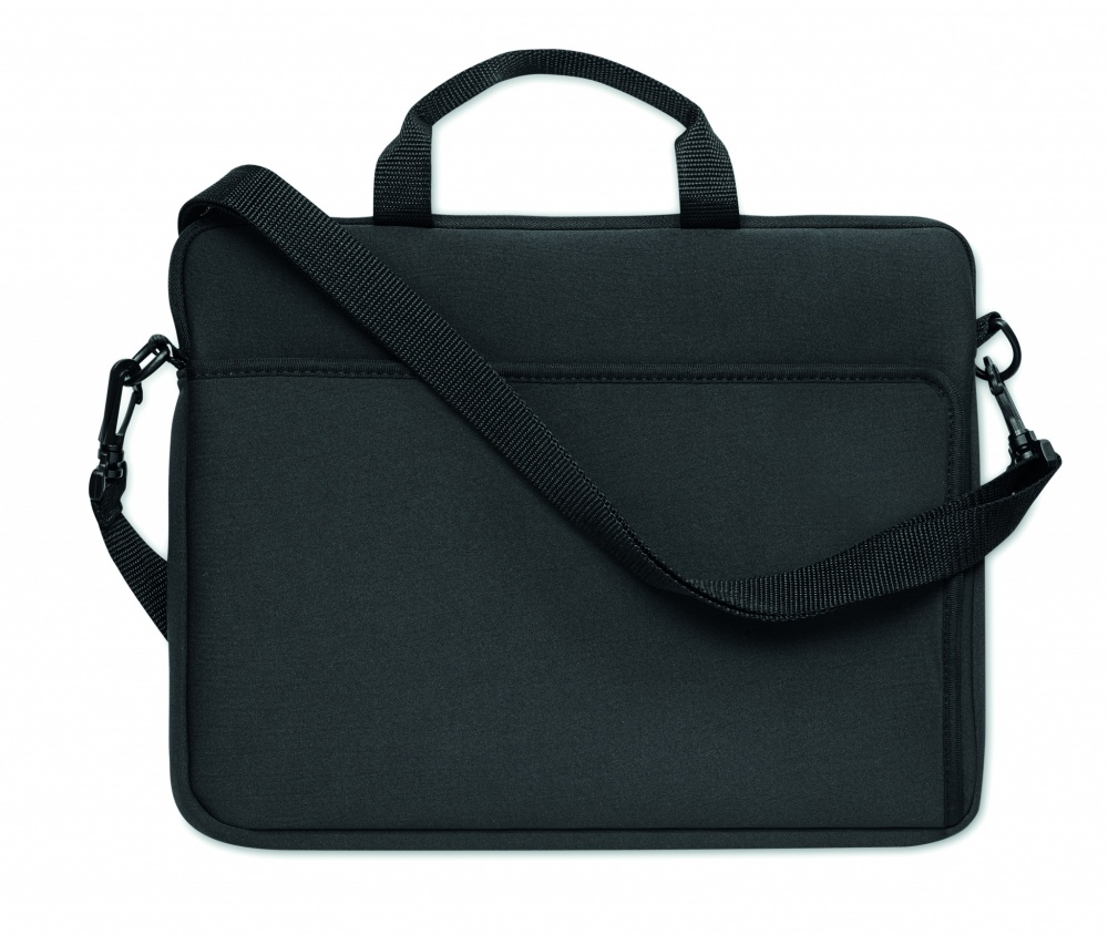 Logo trade advertising products image of: Neoprene laptop pouch