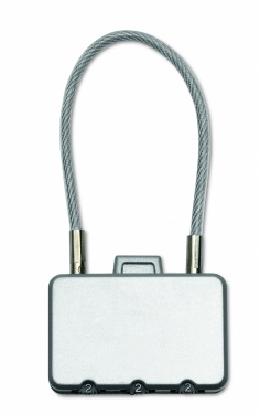 Logo trade advertising products image of: Security lock