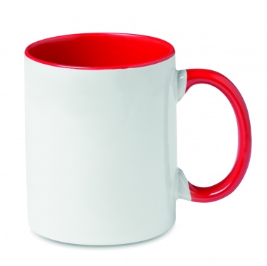 Logo trade promotional merchandise photo of: Coloured sublimation mug