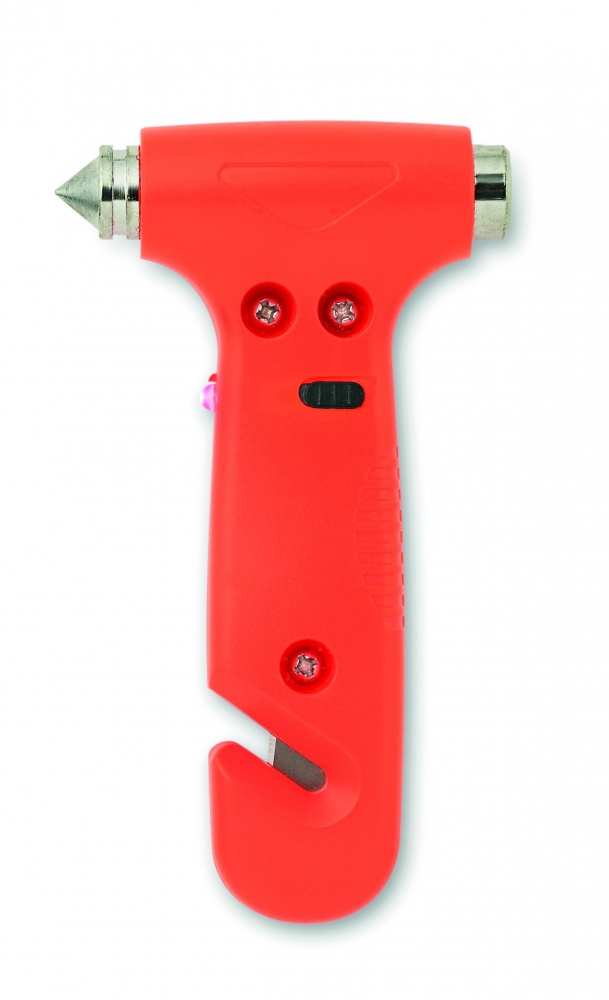 Logo trade advertising products picture of: 3 in 1 Emergency hammer