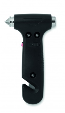 Logo trade business gifts image of: 3 in 1 Emergency hammer