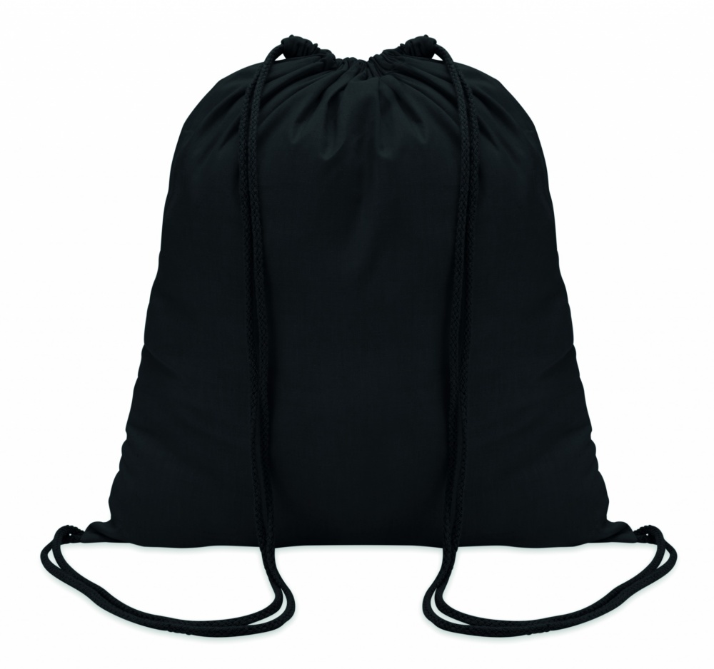 Logo trade promotional merchandise image of: 100gr/m² cotton drawstring bag