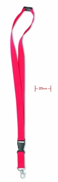 Logotrade promotional merchandise image of: Lanyard hook and buckle 20 mm
