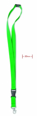 Logotrade promotional merchandise picture of: Lanyard hook and buckle 20 mm