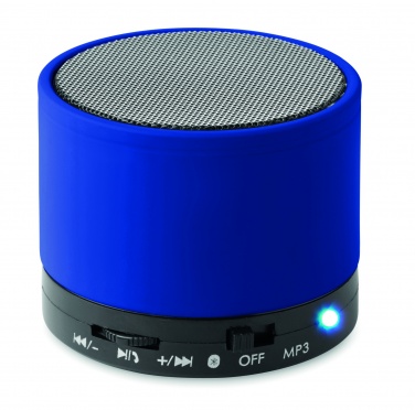 Logotrade promotional giveaway image of: Round wireless speaker