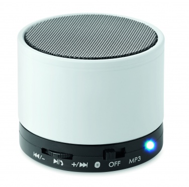 Logotrade promotional giveaways photo of: Round wireless speaker