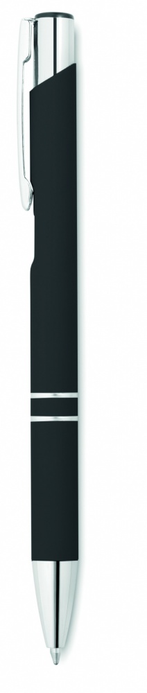 Logotrade promotional gift picture of: Ball pen in rubberised finish
