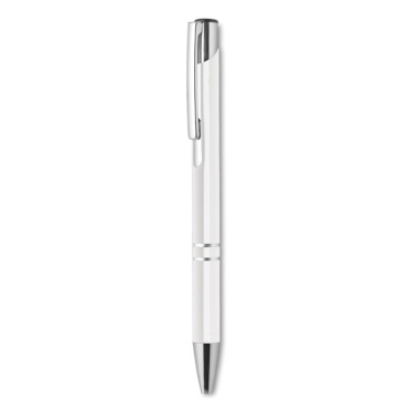 Logotrade corporate gift picture of: Push button aluminium pen BERN