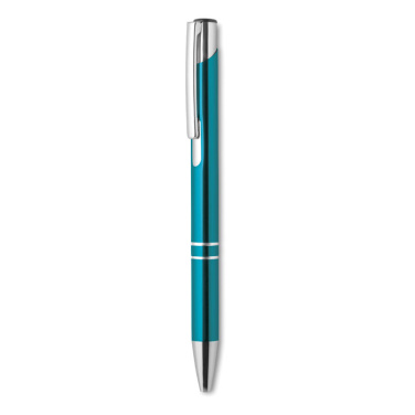 Logotrade promotional merchandise image of: Push button aluminium pen BERN