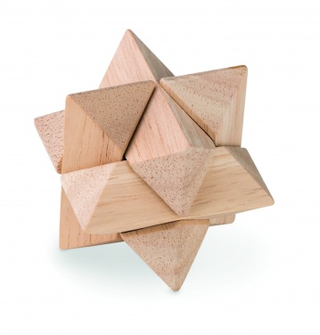 Logo trade promotional giveaways picture of: Star brain teaser