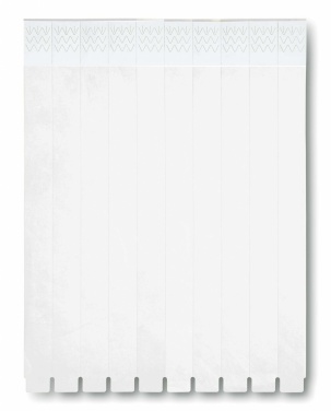 Logo trade advertising product photo of: One sheet of 10 wristbands