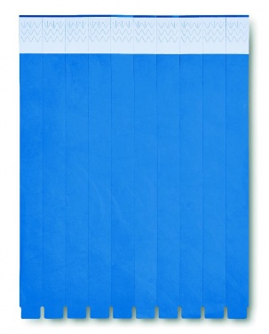 Logo trade corporate gift photo of: One sheet of 10 wristbands