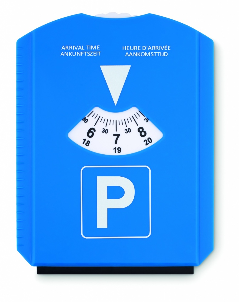 Logo trade promotional item photo of: Ice scraper in parking card