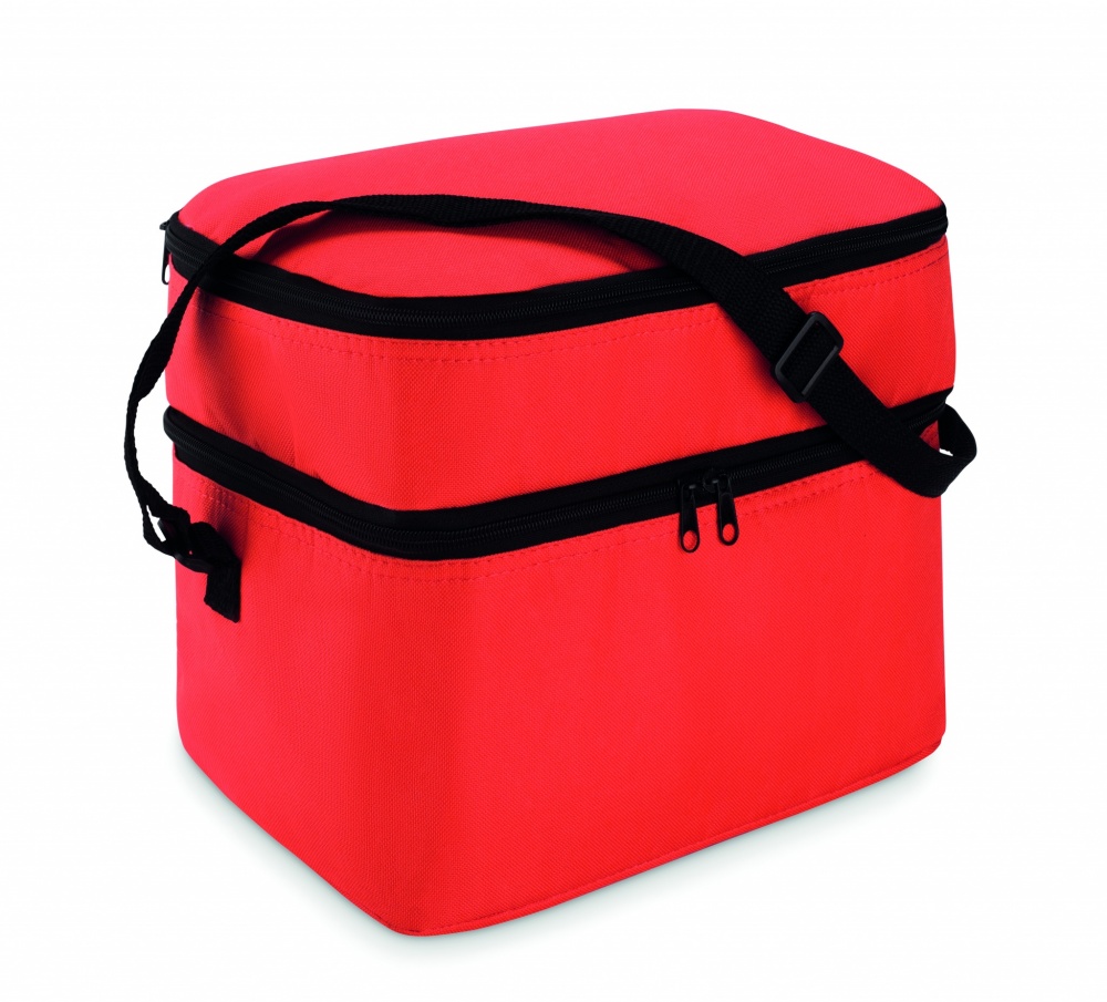 Logo trade advertising product photo of: Cooler bag with 2 compartments