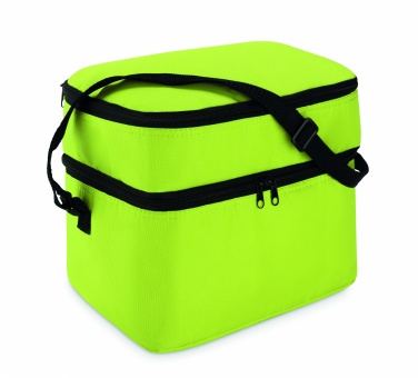Logo trade promotional products image of: Cooler bag with 2 compartments
