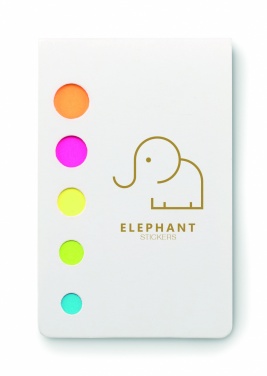 Logotrade promotional giveaway picture of: Page markers pad