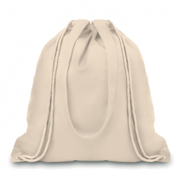 Logo trade business gifts image of: 220gr/m² canvas 2 function bag