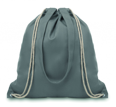 Logotrade advertising product picture of: 220gr/m² canvas 2 function bag