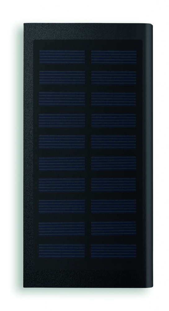 Logotrade promotional giveaways photo of: Solar power bank 8000 mAh