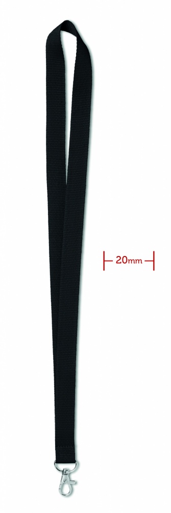 Logo trade advertising product photo of: Lanyard 20 mm